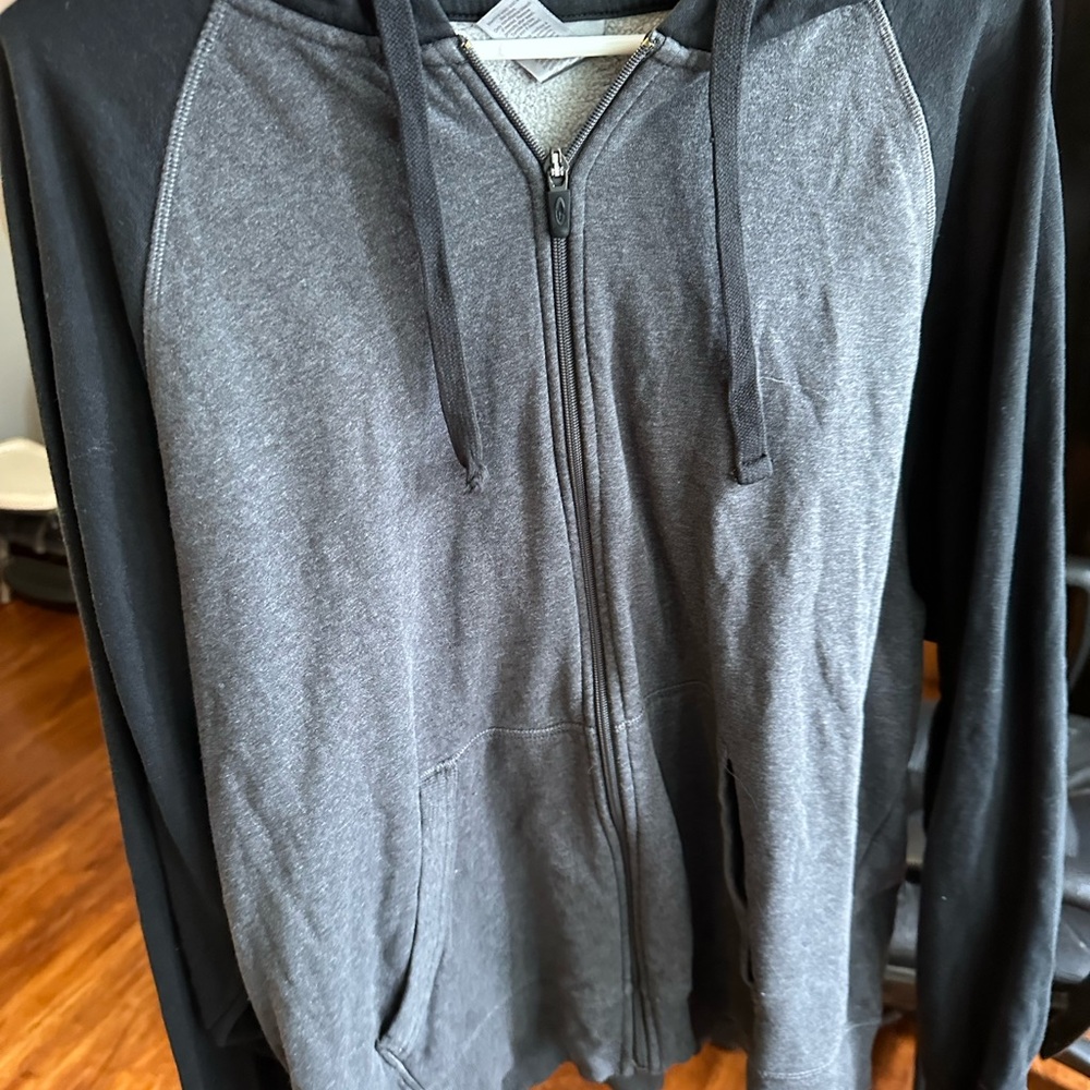 Champion Gray and Black Men's Sweater